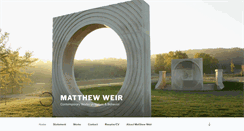 Desktop Screenshot of mweirworks.com